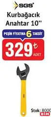 SGS KURBAĞACIK ANAHTAR 10 İNÇ